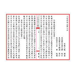 宋·陈元靓：上官拜命玉历大全（線裝）